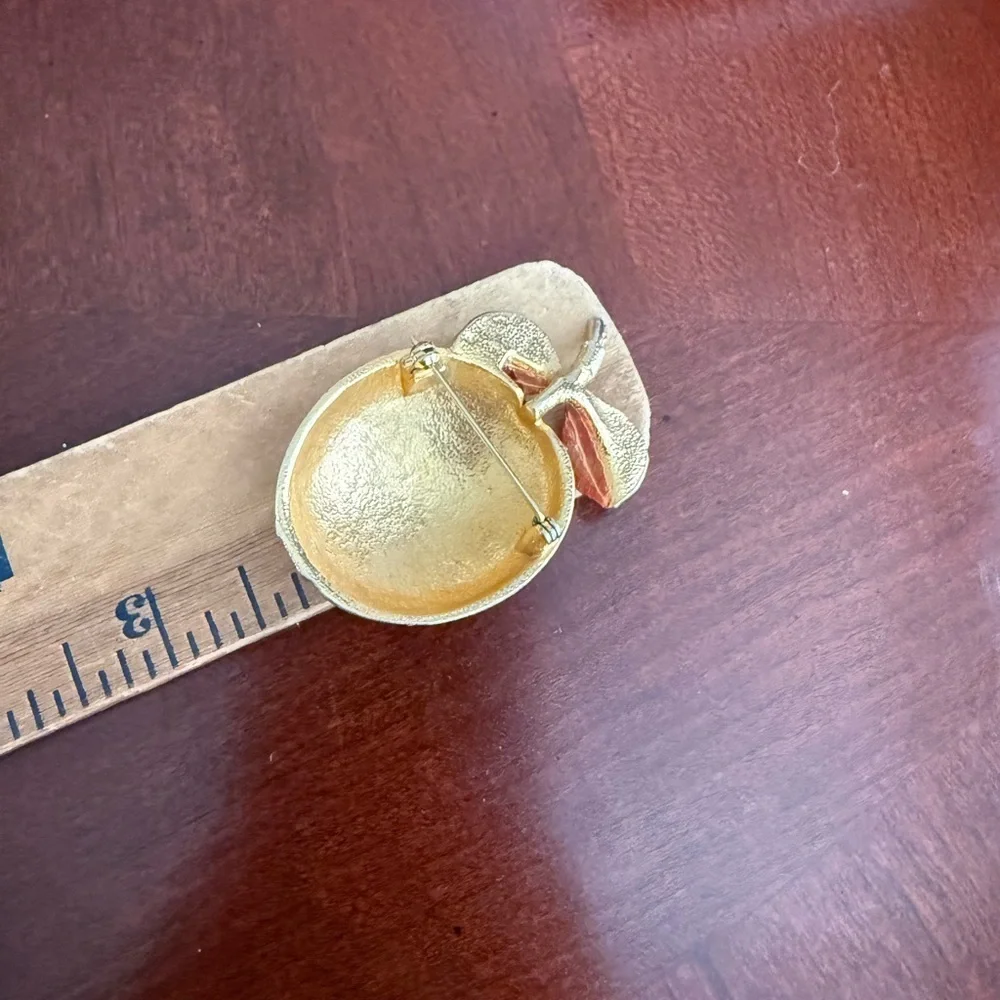 Vintage Apple Brooch